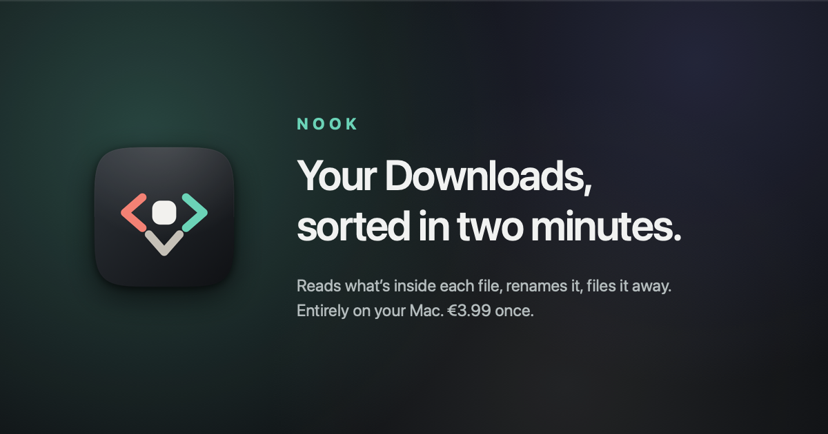 Nook screenshot